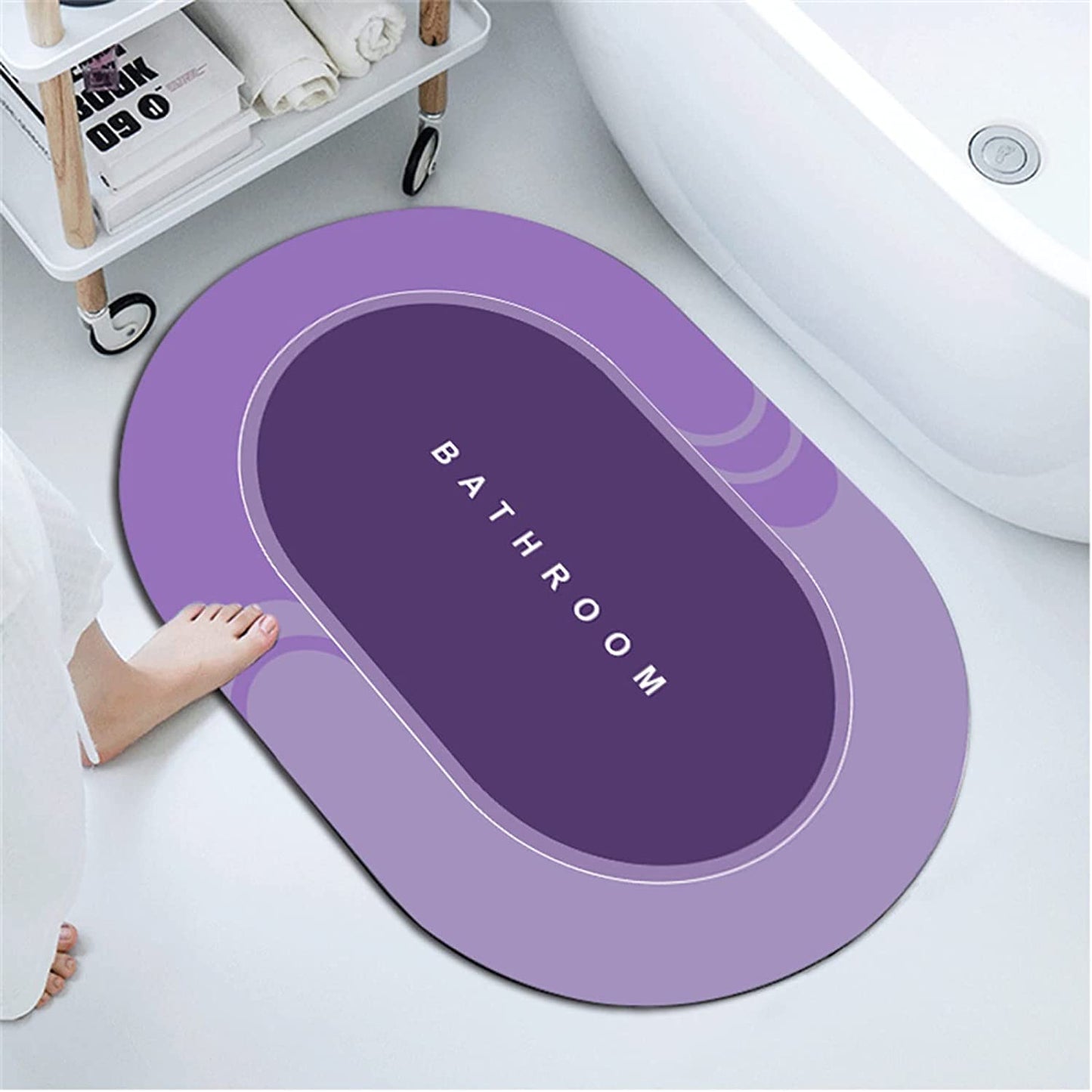 Quick Dry Super Absorbent Anti-Skid Bath Mat