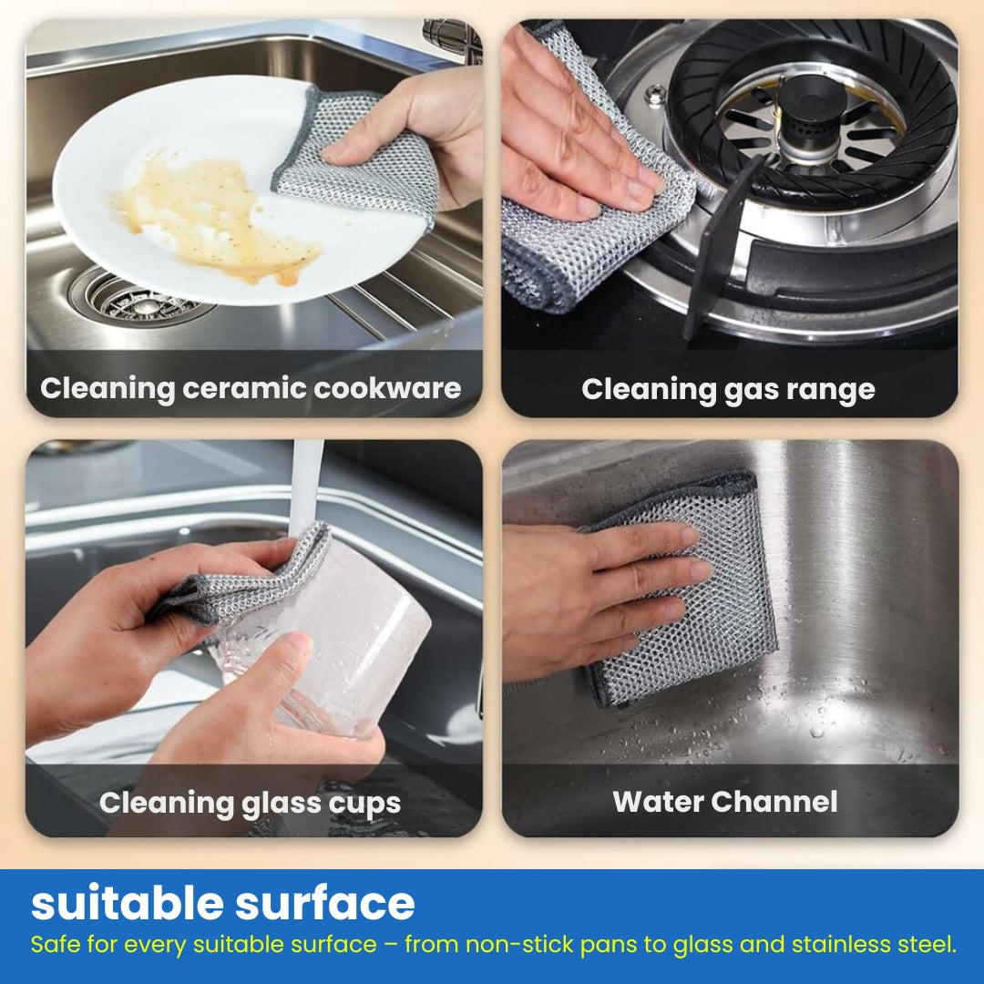 Multipurpose Wire Dishwashing Cleaning Rag