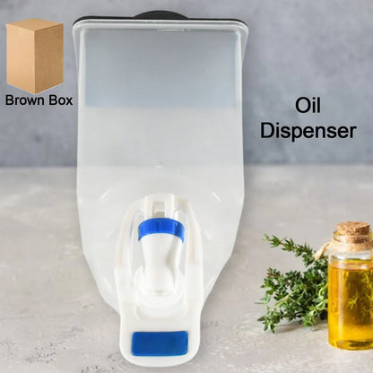 Wall Mounted Oil Dispenser – 1100ml No-Drip
