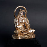 Pavan Sut Hanuman Ji — The Road Guardian | Copper Gold Finish | Car Dashboard Idol