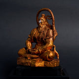 Pavan Sut Hanuman Ji — The Road Guardian | Seated Blessing Pose | Car Dashboard Idol
