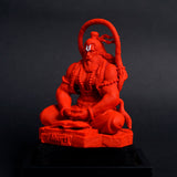 Pavan Sut Hanuman Ji — The Road Guardian | Sacred Orange Finish | Car Dashboard Idol