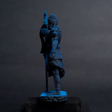 Shiva — The Protector | Standing Mahadev Idol for Car Dashboard | Blue