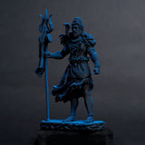 Shiva — The Protector | Standing Mahadev Idol for Car Dashboard | Khakhi