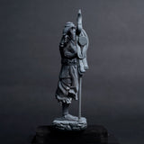 Shiva — The Protector | Standing Mahadev Idol for Car Dashboard | Antique Gold