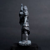 Shiva — The Protector | Standing Mahadev Idol for Car Dashboard | Khakhi