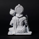 Lord Hanuman Ji — Seated Blessing Idol | Copper Gold Finish | Car Dashboard