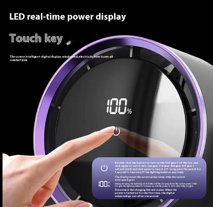Mini Wireless Desk Fan
