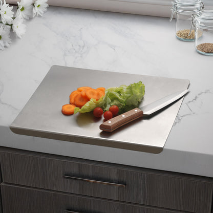 Stainless Steel Counter Top Chopping Board
