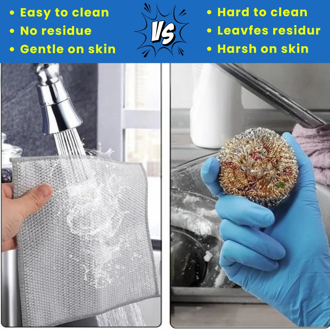 Multipurpose Wire Dishwashing Cleaning Rag