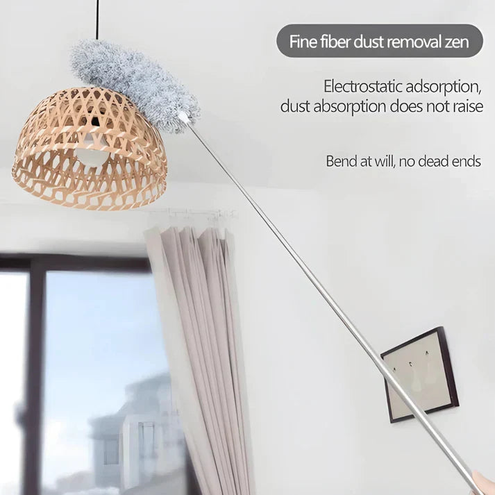 EXTENDABLE FAN CLEANING DUSTER + Toilet & Gap Cleaning Brush (FREE)