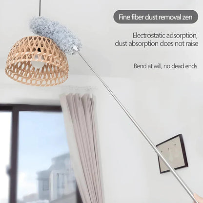 EXTENDABLE FAN CLEANING DUSTER + Toilet & Gap Cleaning Brush (FREE)