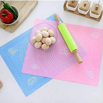 RotiEase – Non-Stick Silicone Rolling Mat | Food Safe | For Roti, Paratha, Pizza