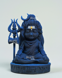Baal Shiva Idol — The Serene Meditator | Antique Gold Finish | Car Dashboard & Home