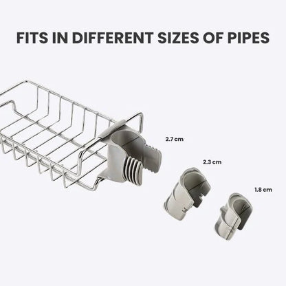 NeatTap™ – Multi-Use Sink Organizer | Rust-Resistant | Fits Most Faucets