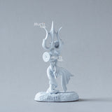 Shiva's Trishul Damru — Om Namah Shivay | Hand-Painted Resin Idol for Car Dashboard