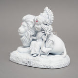Baal Durga Maa with Lion – Car Dashboard Idol