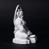 Pavan Sut Hanuman Ji — The Road Guardian | Matte Finish | Seated Blessing Idol for Car Dashboard