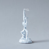 Shiva's Trishul Damru — Om Namah Shivay | Hand-Painted Resin Idol for Car Dashboard
