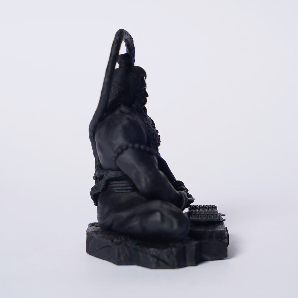 Pavan Sut Hanuman Ji — The Road Guardian | Copper Gold Finish | Car Dashboard Idol