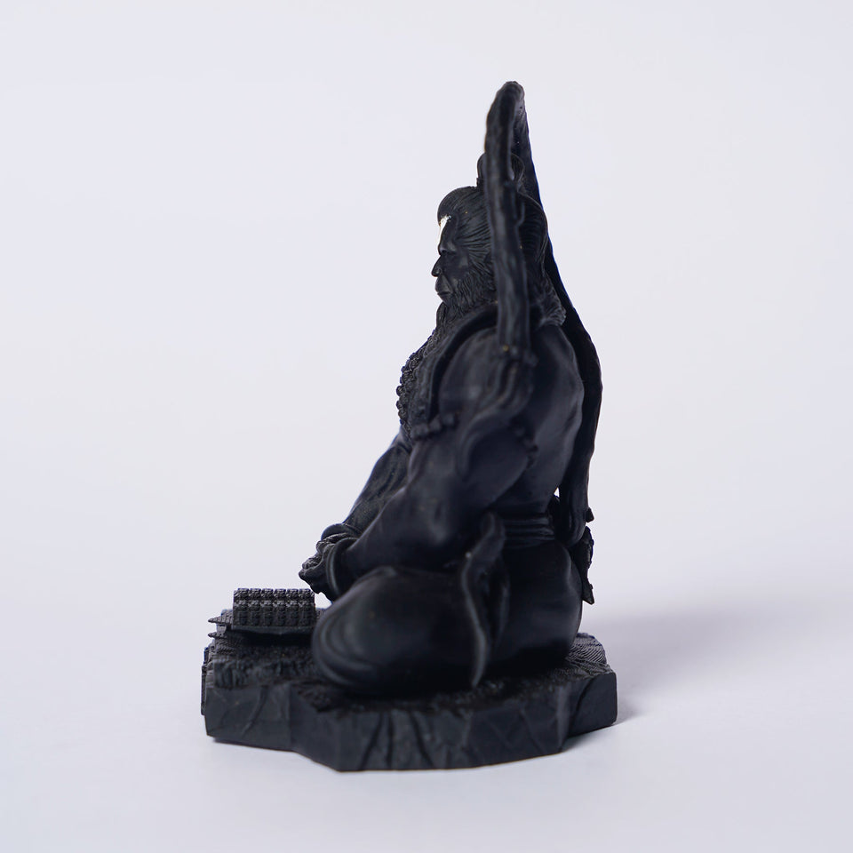 Pavan Sut Hanuman Ji — The Road Guardian | Sacred Orange Finish | Car Dashboard Idol