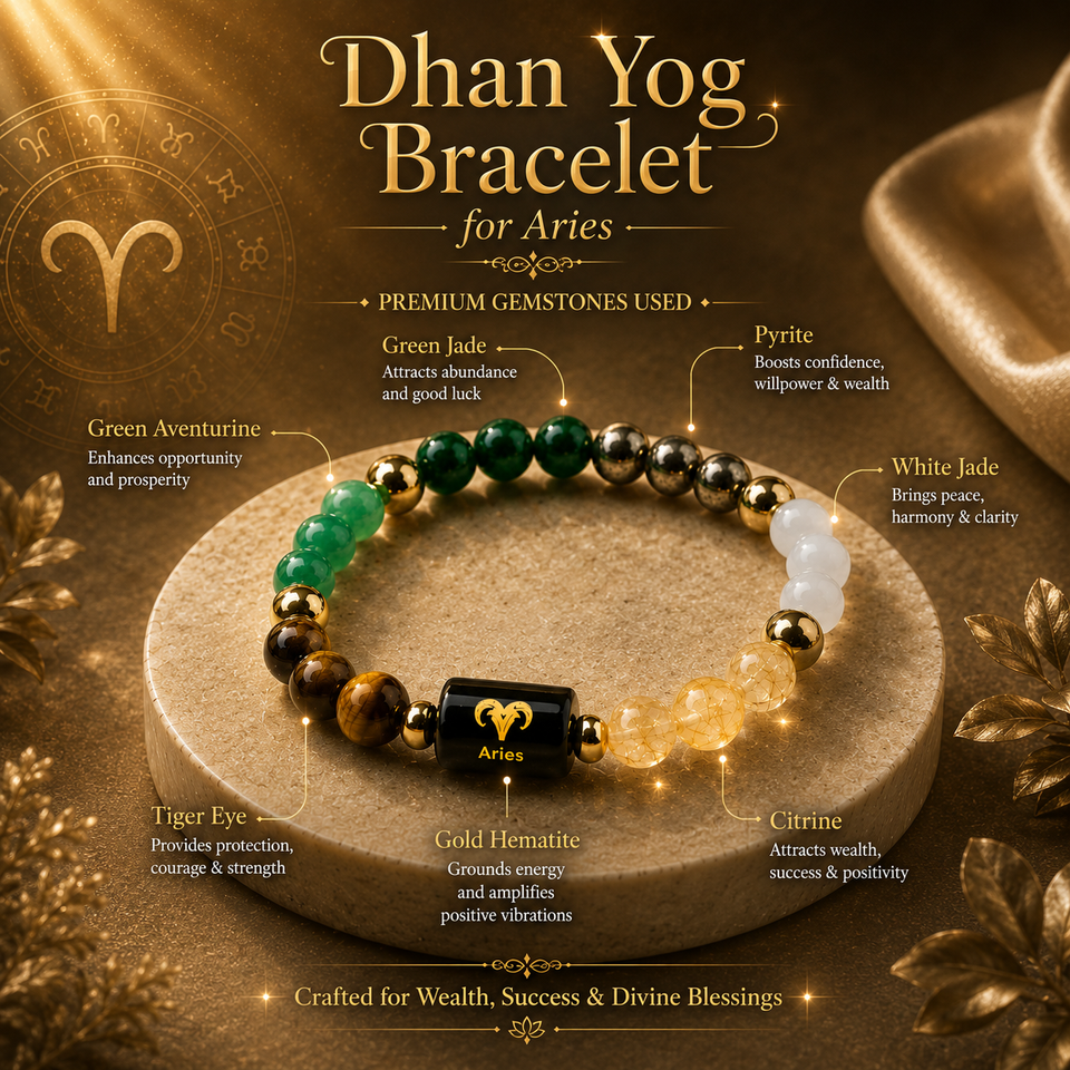 Dhan Yog Bracelet For Aries