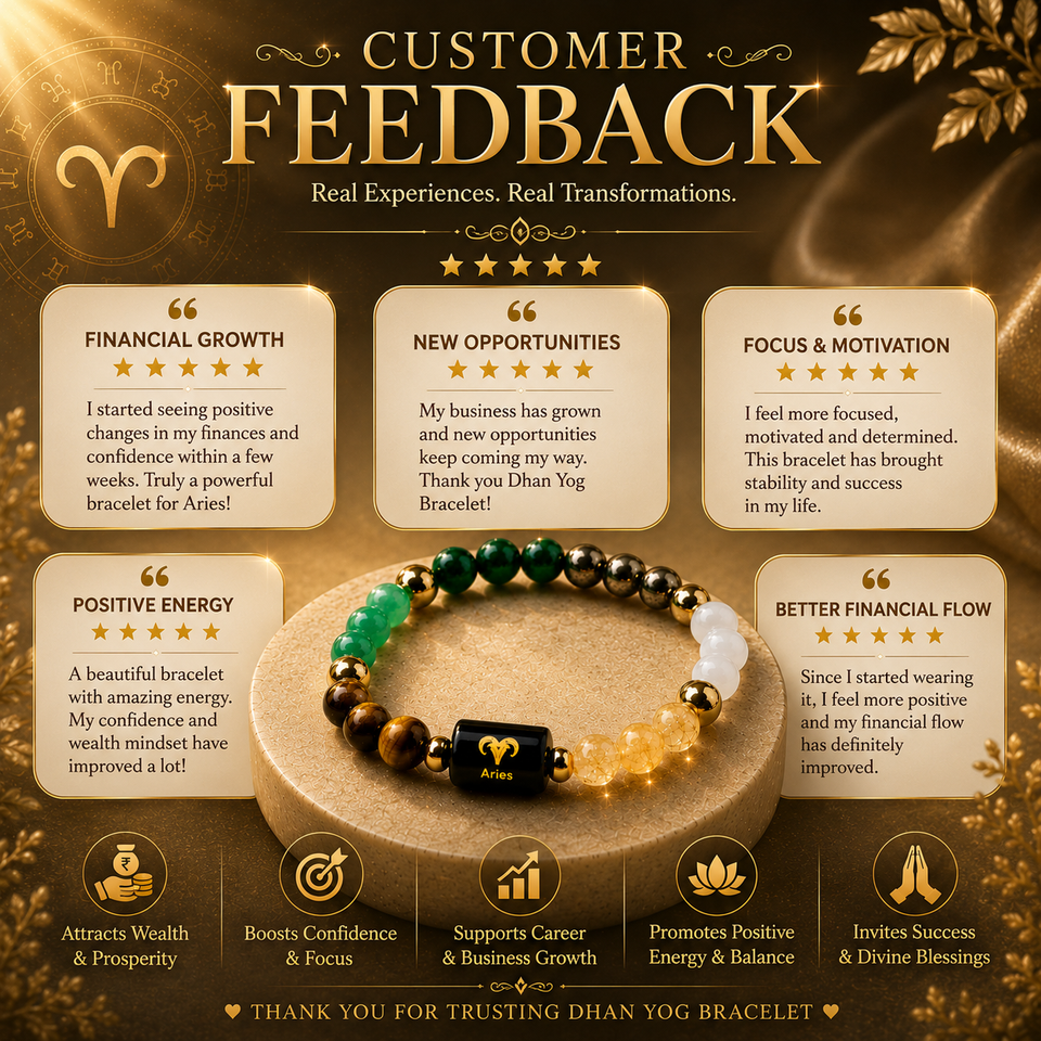 Dhan Yog Bracelet For Aries