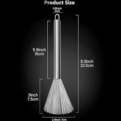 ScrubMaster™ – Stainless Steel Bristles | Tough on Grease | Comfortable Grip