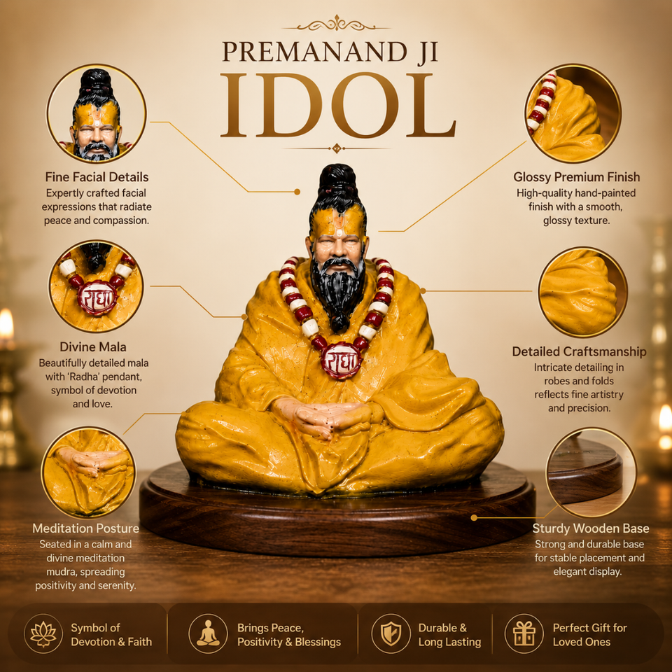 Premanand Ji Maharaj Idol – Divine Presence & Eternal Devotion