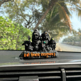 Shiv Parivar — Divine Harmony | Shiva, Parvati, Ganesha, Kartikeya & Nandi | Car Dashboard