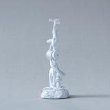Shiva's Trishul Damru — Om Namah Shivay | Hand-Painted Resin Idol for Car Dashboard