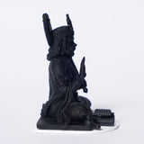 Lord Hanuman Ji — Seated Blessing Idol | Copper Gold Finish | Car Dashboard