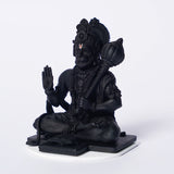 Lord Hanuman Ji — Seated Blessing Idol | Gold Finish | Car Dashboard