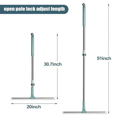 FlexiWipe – Multipurpose Wiper | Extendable-Rod | Silicon Blade | 180° Head