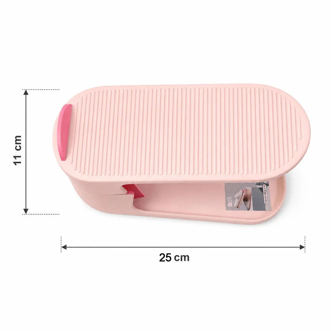 Adjustable Shoe Storage Rack – Space-Saving & Stackable Design