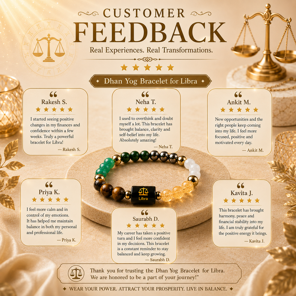 Dhan yog bracelet for Libra