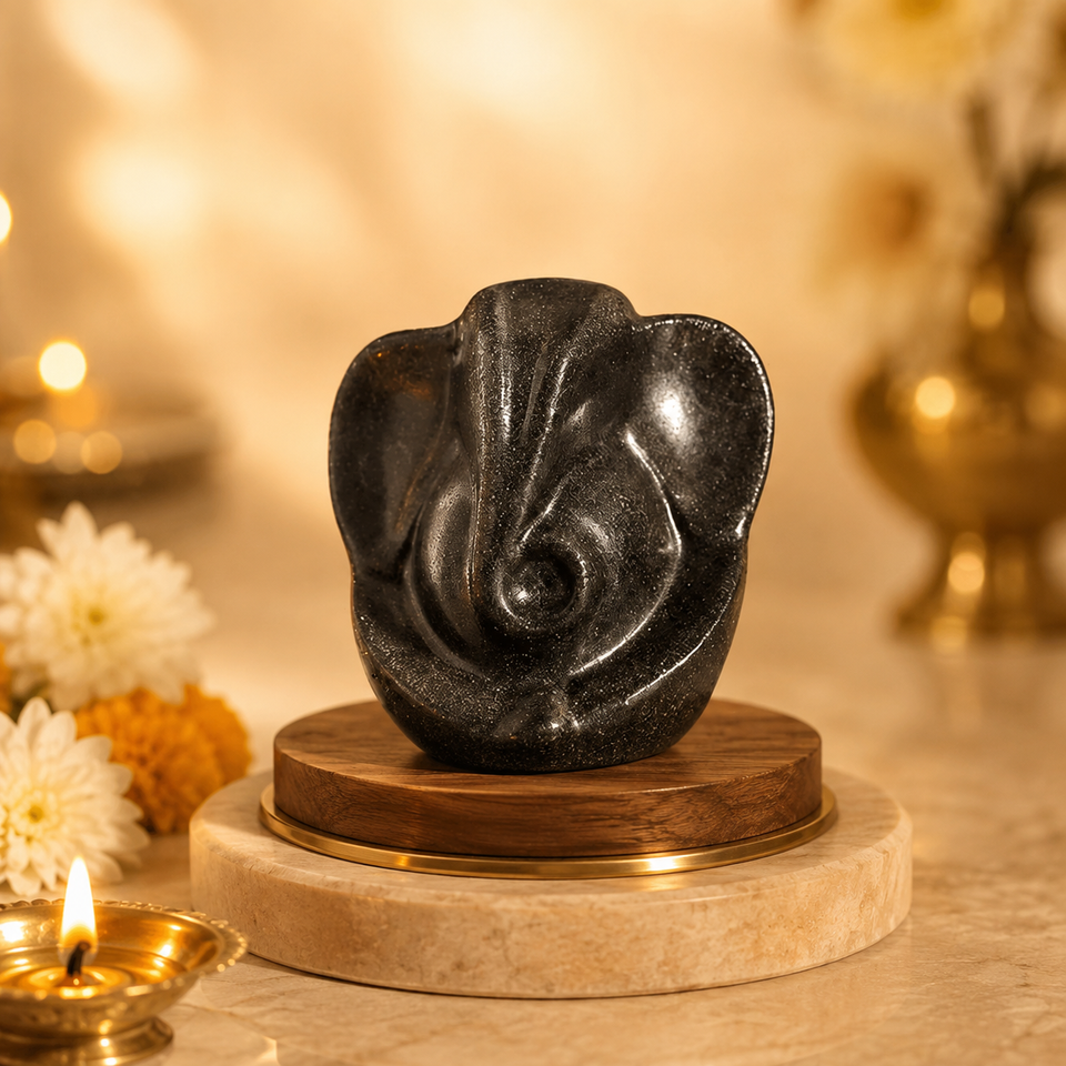 Pyrite Ganesha Ji Idol