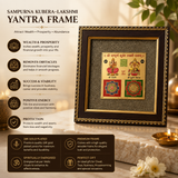 Sampurna Kubera-Lakshmi Yantra Frame