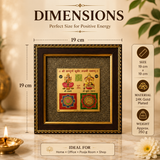 Sampurna Kubera-Lakshmi Yantra Frame