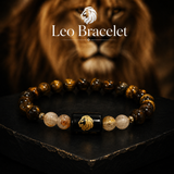 Leo Royal Energy Combo – Hibiscus Plant & Zodiac Bracelet