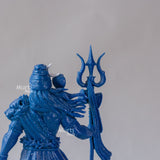 Shiva — The Protector | Standing Mahadev Idol for Car Dashboard | Gold Black