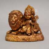 Baal Durga Maa with Lion – Car Dashboard Idol