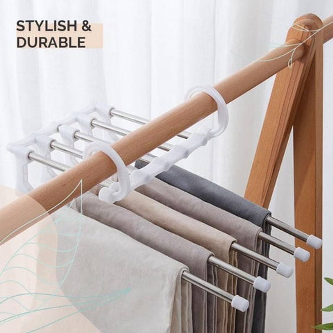 5-in-1 Space-Saving Pants Hanger