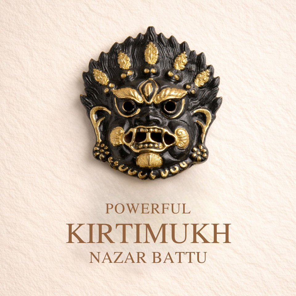 Powerful Kirtimukh Wall Hanging | Krunagali Bacelet Combo