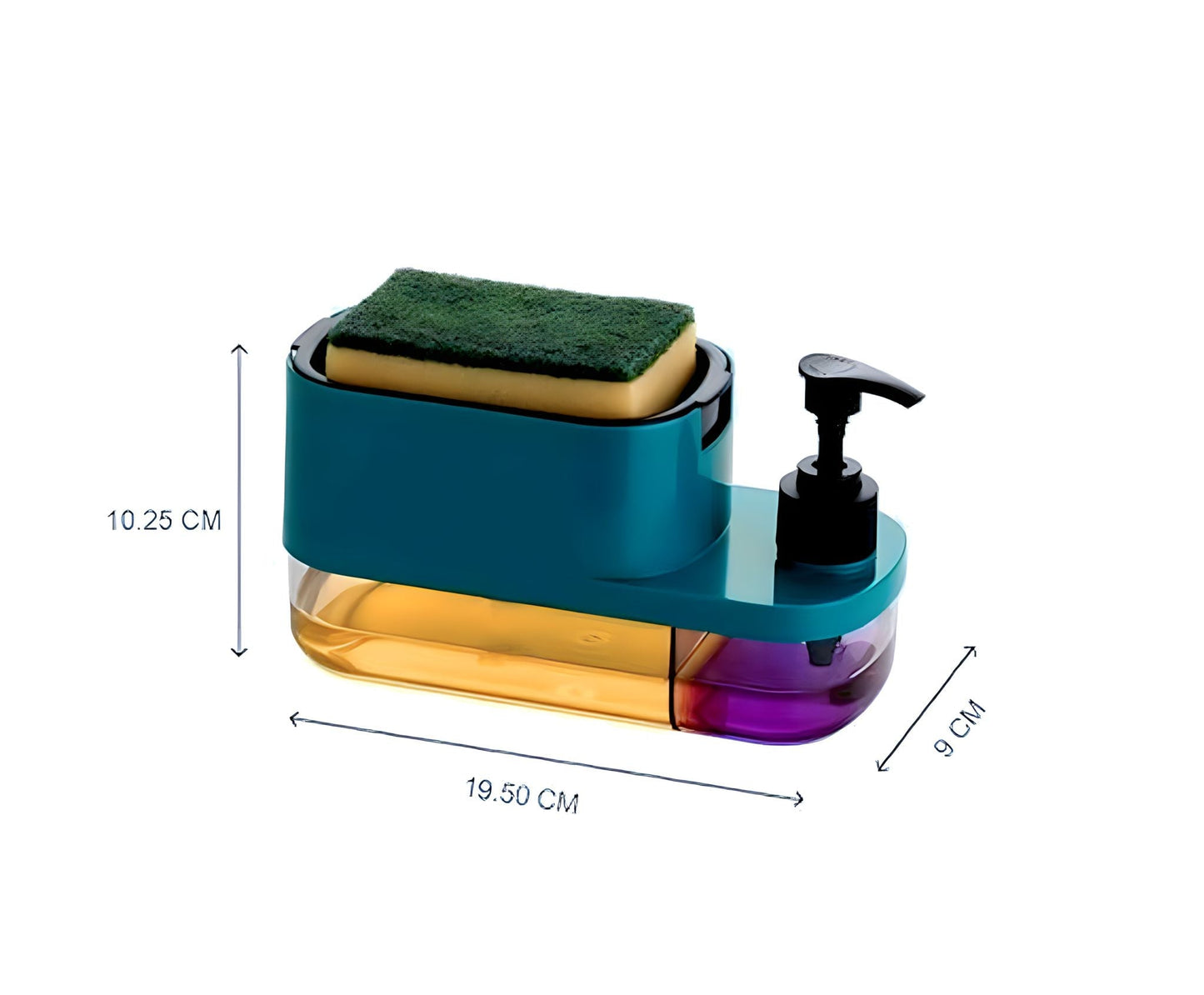 3-in-1 Kitchen Sink Organizer & Soap Dispenser