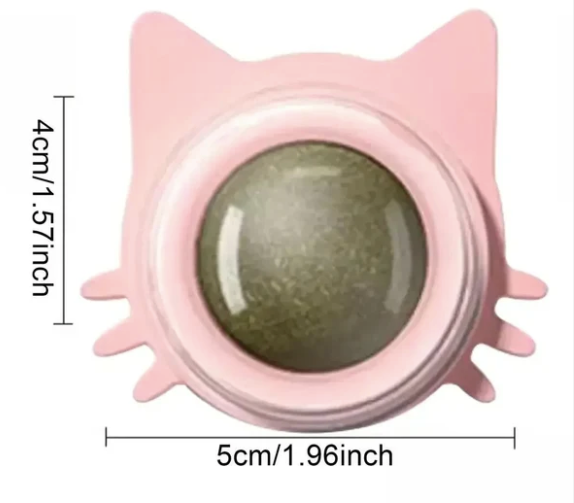 Catnip Wall Treat Ball for Cats (Pack of 2)