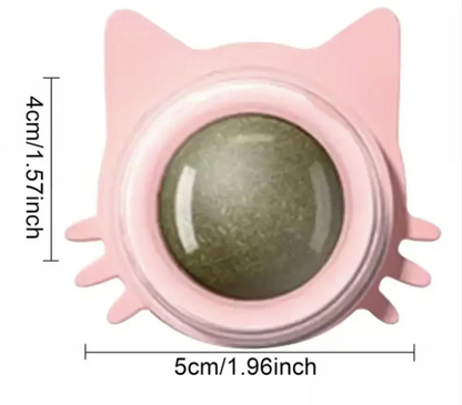 Catnip Wall Treat Ball for Cats (Pack of 2)