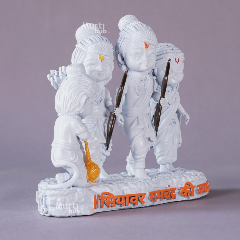 Ram Darbar — Divine Blessings | Ram, Sita, Laxman & Hanuman | Car Dashboard Idol