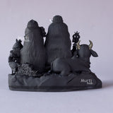 Shiv Parivar — Divine Harmony | Shiva, Parvati, Ganesha, Kartikeya & Nandi | Car Dashboard