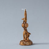 Shiva's Trishul Damru — Om Namah Shivay | Hand-Painted Resin Idol for Car Dashboard